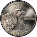 25 Cents 2007, KM# 398, United States of America (USA), 50 State Quarters Program, Idaho