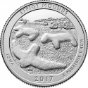 25 Cents 2017, KM# 653, United States of America (USA), America the Beautiful Quarters Program, Iowa, Effigy Mounds National Monument