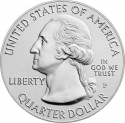 25 Cents 2016, KM# 648, United States of America (USA), America the Beautiful Silver Bullion Coins, Kentucky, Cumberland Gap National Historical Park