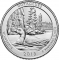 25 Cents 2018, KM# 671, United States of America (USA), America the Beautiful Quarters Program, Minnesota, Voyageurs National Park