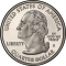 25 Cents 2003, KM# 343a, United States of America (USA), 50 State Quarters Program, Illinois