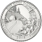 25 Cents 2015, KM# 599, United States of America (USA), America the Beautiful Quarters Program, North Carolina, Blue Ridge Parkway