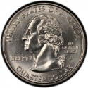 25 Cents 2006, KM# 385, United States of America (USA), 50 State Quarters Program, North Dakota