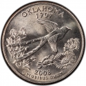 25 Cents 2008, KM# 421, United States of America (USA), 50 State Quarters Program, Oklahoma