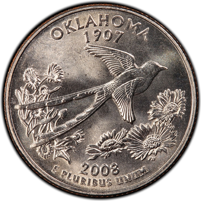 Сколько центов в долларе. 25 Центов 2008 г - Оклахома. E Pluribus Unum Quarter Dollar. США 25 центов 2008. 25 Центов США 2008 D Oklahoma.