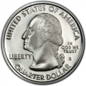 25 Cents 2005, KM# 372a, United States of America (USA), 50 State Quarters Program, Oregon