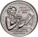 25 Cents 2024, United States of America (USA), American Women Quarters Program, Patsy Takemoto Mink