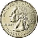 25 Cents 1999, KM# 294, United States of America (USA), 50 State Quarters Program, Pennsylvania