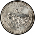 25 Cents 2006, KM# 386, United States of America (USA), 50 State Quarters Program, South Dakota