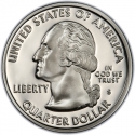 25 Cents 2004, KM# 357a, United States of America (USA), 50 State Quarters Program, Texas