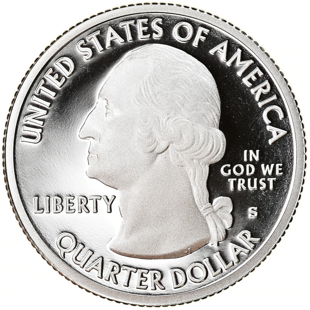 25 Cents 2020, KM# 722a, United States of America (USA), America the Beautiful Quarters Program, Vermont, Marsh-Billings-Rockefeller National Historical Park