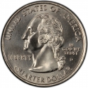 25 Cents 2001, KM# 321, United States of America (USA), 50 State Quarters Program, Vermont