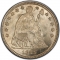 5 Cents 1856-1859, KM# A62.2, United States of America (USA)