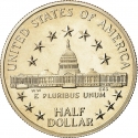 1/2 Dollar 1989, KM# 224, United States of America (USA), 200th Anniversary of the United States Congress