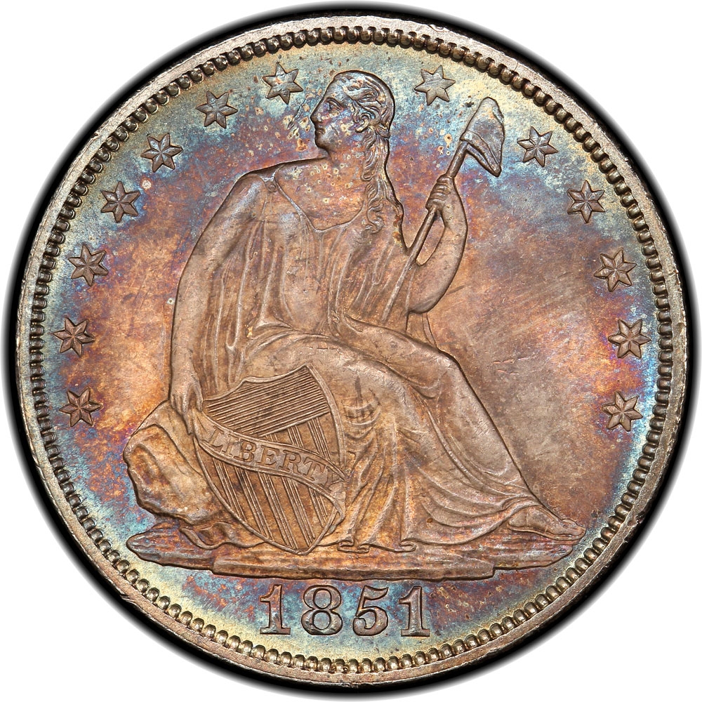 1/2 Dollar 1839-1853, KM# 68, United States of America (USA)