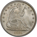 1/2 Dollar 1875-1891, KM# A99, United States of America (USA)