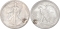 1/2 Dollar 1916-1947, KM# 142, United States of America (USA), Denver Mint: mintmark on obverse (left), reverse (right)