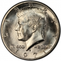 1/2 Dollar 1971-1974, KM# 202b, United States of America (USA)