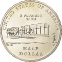 1/2 Dollar 2003, KM# 348, United States of America (USA), 100th Anniversary of the First Flight