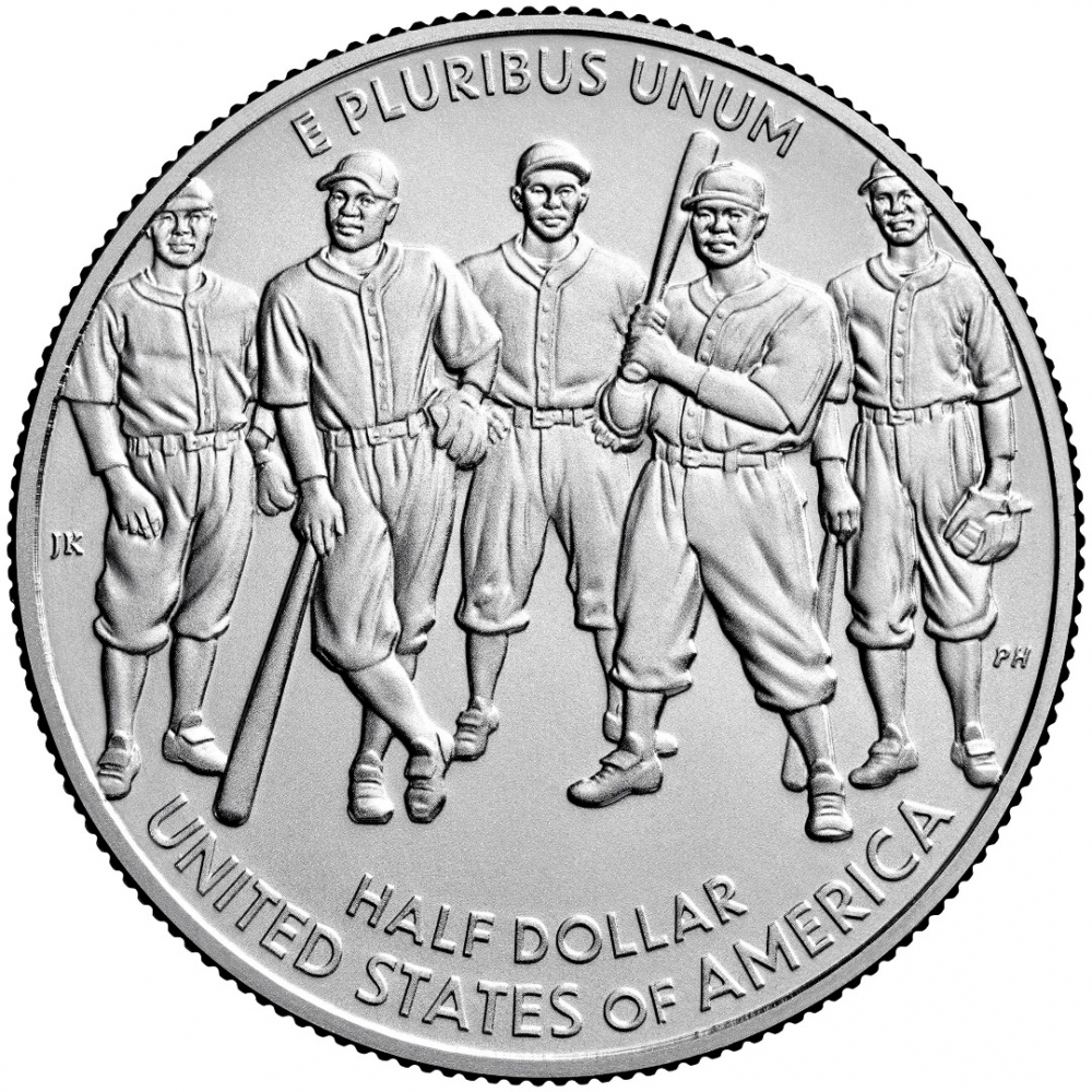 1/2 Dollar 2022, KM# 760, United States of America (USA), 100th Anniversary of the Negro National Baseball League