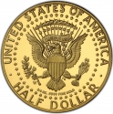1/2 Dollar 2014, KM# 587, United States of America (USA), 50th Anniversary of Kennedy Half Dollar
