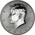 1/2 Dollar 2014, KM# A202c.4, United States of America (USA), 50th Anniversary of Kennedy Half Dollar