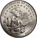 1/2 Dollar 2011, KM# 506, United States of America (USA), United States Army, Service in Peace