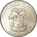 1/2 Dollar 2013, KM# 554, United States of America (USA), US Army 5-Star Generals, Henry Arnold and Omar N. Bradley