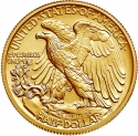 1/2 Dollar 2016, United States of America (USA), Centenary Anniversary of Three Numismatic Icons, Walking Liberty Centennial Gold Coin