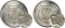 1 Dollar 1878-1921, KM# 110, United States of America (USA), 1878 (left) and 1879 (right) reverse