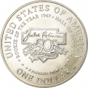 1 Dollar 1997, KM# 279, United States of America (USA), Jackie Robinson