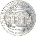 1 Dollar 1999, KM# 298, United States of America (USA), 150th Anniversary of Death of Dolley Madison