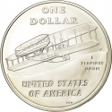1 Dollar 2003, KM# 349, United States of America (USA), 100th Anniversary of the First Flight