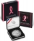 1 Dollar 2018, KM# 681, United States of America (USA), Breast Cancer Awareness, Box with a certificate of authenticity