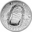 1 Dollar 2019, KM# 689, United States of America (USA), 50th Anniversary of the Apollo 11