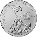 1 Dollar 2025, United States of America (USA), 250th Anniversary of the United States Marine Corps