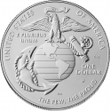 1 Dollar 2025, United States of America (USA), 250th Anniversary of the United States Marine Corps