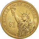 1 Dollar 2008, KM# 428, United States of America (USA), Presidential $1 Coin Program, Andrew Jackson
