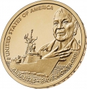 1 Dollar 2025, United States of America (USA), American Innovation $1 Coin Program, Arkansas