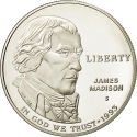 1 Dollar 1993, KM# 241, United States of America (USA), James Madison and the Bill of Rights