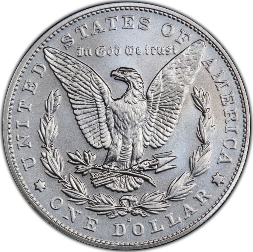 1 Dollar 2021, KM# 110a, United States of America (USA), 100th Anniversary of the Last Morgan and the First Peace Dollars, Morgan Dollar