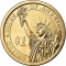 1 Dollar 2014, KM# 574, United States of America (USA), Presidential $1 Coin Program, Franklin D. Roosevelt