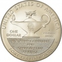 1 Dollar 2013, KM# 553, United States of America (USA), US Army 5-Star Generals, George C. Marshall and Dwight D. Eisenhower