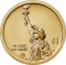 1 Dollar 2019, KM# 709, United States of America (USA), American Innovation $1 Coin Program, Georgia