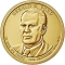 1 Dollar 2016, KM# 620, United States of America (USA), Presidential $1 Coin Program, Gerald R. Ford