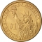 1 Dollar 2007, KM# 402, United States of America (USA), Presidential $1 Coin Program, John Adams