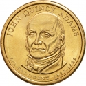 1 Dollar 2008, KM# 427, United States of America (USA), Presidential $1 Coin Program, John Quincy Adams