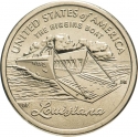 1 Dollar 2023, KM# 781, United States of America (USA), American Innovation $1 Coin Program, Louisiana