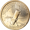 1 Dollar 2020, KM# 717, United States of America (USA), American Innovation $1 Coin Program, Maryland