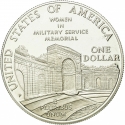 1 Dollar 1994, KM# 252, United States of America (USA), War Memorials, Military Women's Memorial